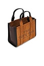view 5 of 5 The Suede Small Tote Bag in Copper