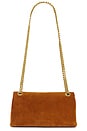 view 2 of 5 The Suede Dual Chain Mini Bag in Copper