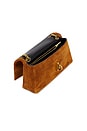 view 4 of 5 The Suede Dual Chain Mini Bag in Copper