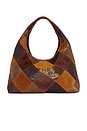 view 1 of 4 BOLSA SACO in Brown Multi
