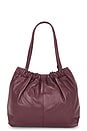 view 2 of 5 The Cristina Tote in Dark Plum