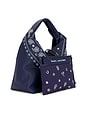 view 3 of 4 BOLSA TIPO SACO BANDANA in Navy