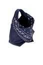 view 4 of 4 BOLSA TIPO SACO BANDANA in Navy