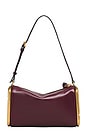 view 2 of 5 Scene Small Shoulder Bag in Dark Port