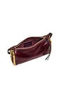 view 3 of 5 Scene Small Shoulder Bag in Dark Port