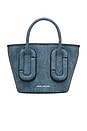 view 1 of 6 BOLSO TOTE BABE SMALL in Medium Wash Indigo
