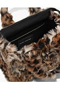 view 5 of 5 The Small Tote Fur Bag in Leopard