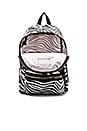 view 4 of 5 Zebra Biker Backpack in Off White multi
