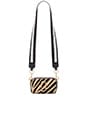 view 6 of 6 Snapshot Zebra Small Camera Bag in Camel Multi