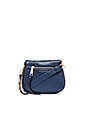 view 1 of 5 Recruit Small Saddle Bag in Navy Blue