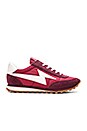 view 1 of 6 Astor Jogger Sneaker in Bordeaux
