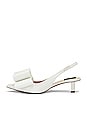 view 5 of 5 Bow Slingback Pump in White