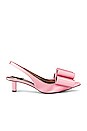 view 1 of 5 ESCARPIN BOW SLINGBACK in Pink