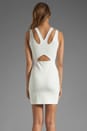 view 4 of 5 Cut Out Tank Dress in White