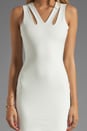 view 5 of 5 Cut Out Tank Dress in White