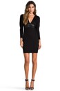 view 2 of 5 Leather Belt Dress in Black