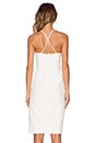 view 3 of 4 Deep V Dress in Ivory