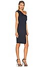 view 2 of 3 Asymmetrical Strap Dress in Midnight