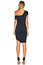 view 3 of 3 Asymmetrical Strap Dress in Midnight