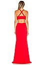 view 3 of 3 x REVOLVE Cut Out Plunge Gown in Red