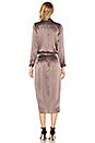 view 3 of 4 Wrap Dress in Truffle