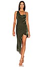 view 1 of 4 Bias Maxi Dress in Hunter