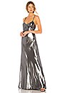 view 2 of 4 ROBE DE SOIRÉE in Gunmetal