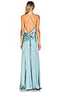 view 3 of 4 VESTIDO LARGO in Dusty Blue