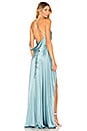 view 4 of 4 VESTIDO LARGO in Dusty Blue