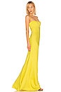 view 2 of 3 Bustier Gown in Lemon
