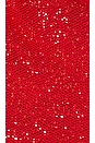 view 5 of 5 Mini Dress with Crystal Straps in Red