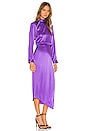 view 2 of 4 Raglan Dress With Crystal in Grape