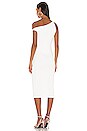 view 4 of 5 Asymmetrical Rib Dress in Ivory