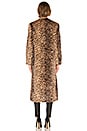 view 3 of 3 Faux Fur Coat in Champagne Leopard