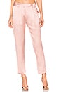 view 1 of 4 Pleat Trouser in Dark Blush