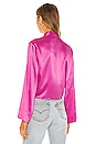view 3 of 4 Kimono Tie Blouse in Pink