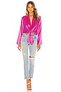 view 4 of 4 Kimono Tie Blouse in Pink