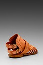 view 4 of 5 Tourist Gladiator Sandal in Rust