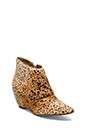view 2 of 5 Nugent Wedge Bootie with Cow Hair in Leopard