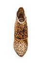 view 3 of 5 Nugent Wedge Bootie with Cow Hair in Leopard
