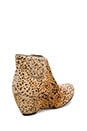 view 4 of 5 Nugent Wedge Bootie with Cow Hair in Leopard