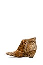 view 5 of 5 Nugent Wedge Bootie with Cow Hair in Leopard
