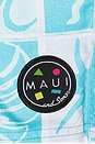 view 4 of 5 Surf Sway Classic Swim Trunks in Aqua