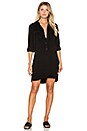 view 1 of 3 Cargo Pocket Shift Dress in Black