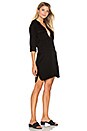 view 2 of 3 Cargo Pocket Shift Dress in Black
