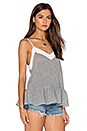 view 2 of 4 Ruffled Cami in Heather Grey