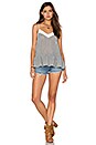 view 4 of 4 Ruffled Cami in Heather Grey