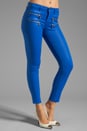 view 1 of 6 Waxed Denim in Blue