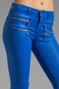 view 4 of 6 Waxed Denim in Blue