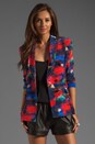 view 1 of 6 Double Breasted Blazer in Multi Print